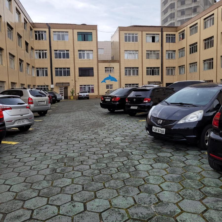 Kitnet Frente Pro Mar Em Vila Caicara, Portaria 24 Hs E Wifi برايا جراندي المظهر الخارجي الصورة