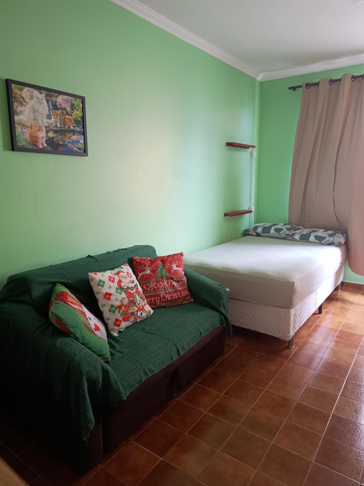 Kitnet Frente Pro Mar Em Vila Caicara, Portaria 24 Hs E Wifi برايا جراندي المظهر الخارجي الصورة